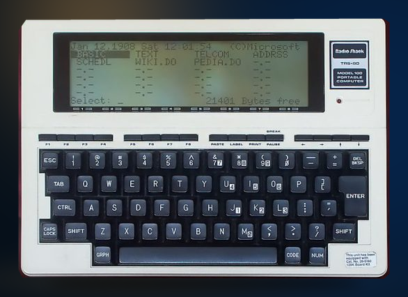 Kyocera TRS 80 Model 100