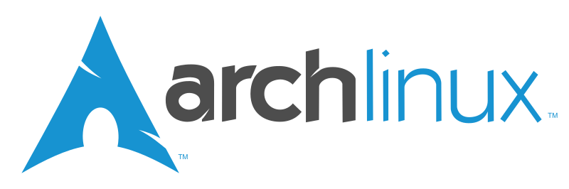 Λογότυπο Arch Linux. Οπτικό αναγνωριστικό της οικογένειας, όχι αυθεντική συσκευασία της πρώτης έκδοσης.