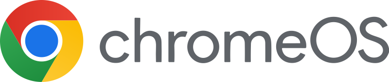 Λογότυπο ChromeOS. Οπτικό αναγνωριστικό της οικογένειας, όχι αυθεντική συσκευασία της πρώτης έκδοσης.