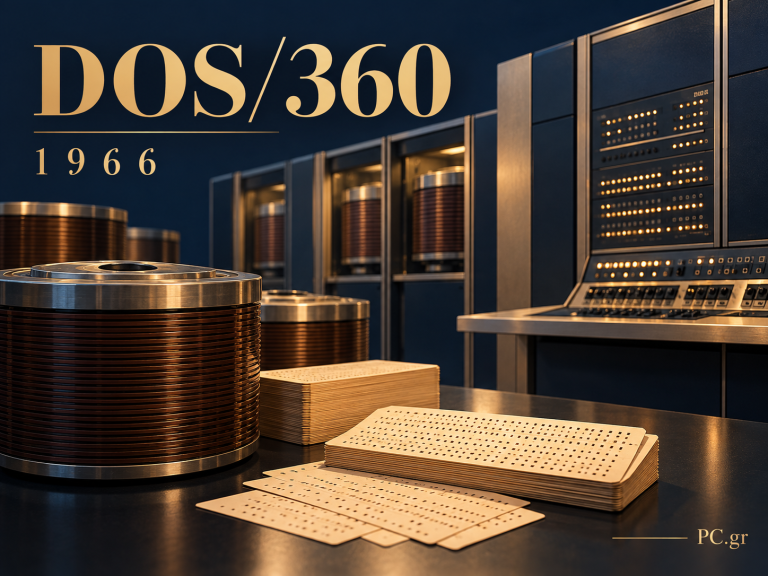 Σύγχρονη εικονογράφηση για το DOS/360