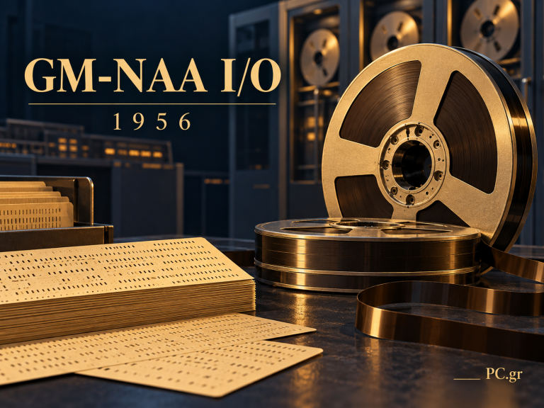 Σύγχρονη εικονογράφηση για το GM-NAA I/O