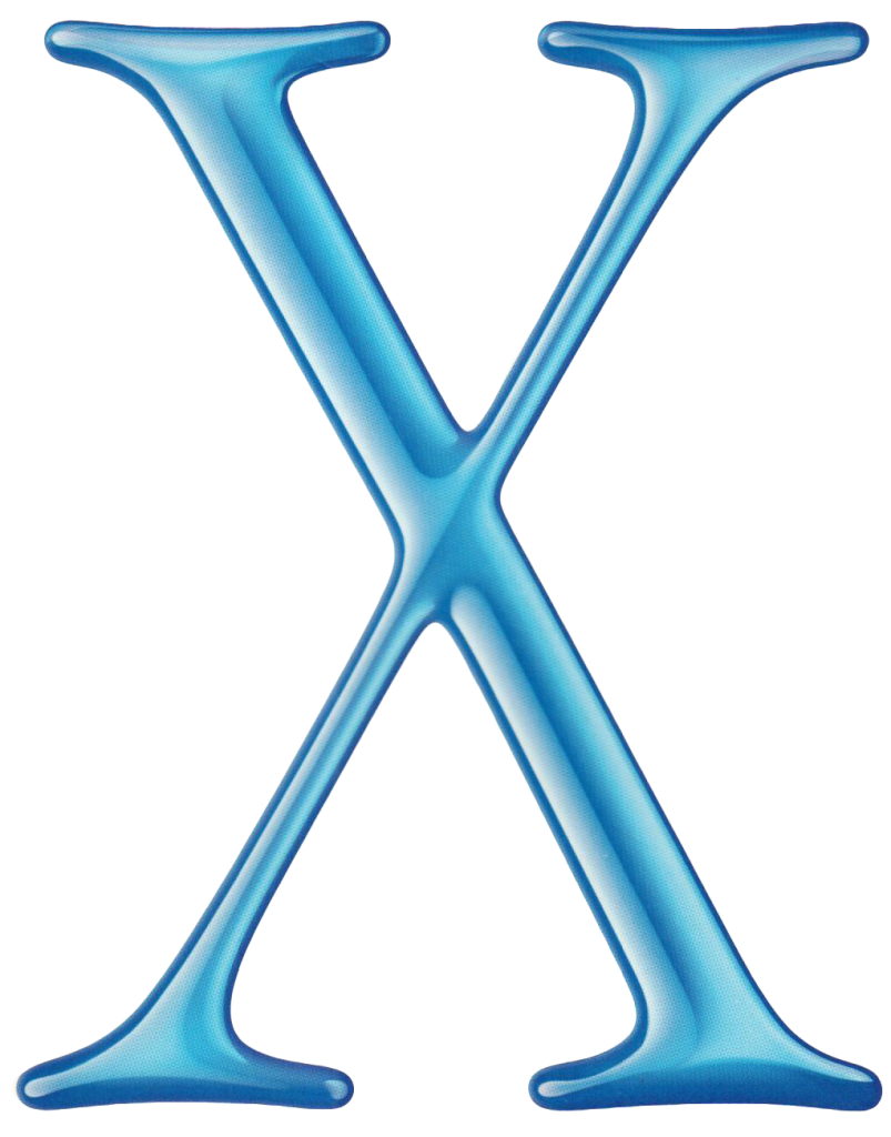 Οπτικό τεκμήριο Mac OS X 10.0, σύμφωνα με την αναγνώριση του αρχείου προέλευσης.
