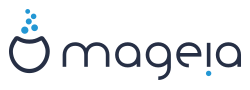 Λογότυπο Mageia. Οπτικό αναγνωριστικό της οικογένειας, όχι αυθεντική συσκευασία της πρώτης έκδοσης.