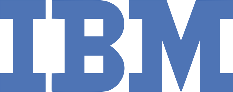 Λογότυπο IBM της περιόδου 1956–1972, για την αναγνώριση του κατασκευαστή του OS/360.